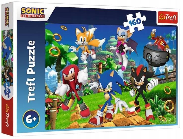 4214 Trefl puzzle 100 elementów Sonic i przyjaciele