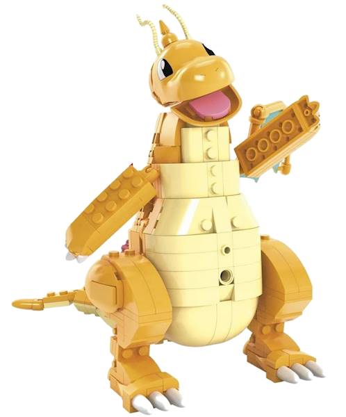 7919 KLOCKI 387ele  MEGA POKEMON DRAGONITE
