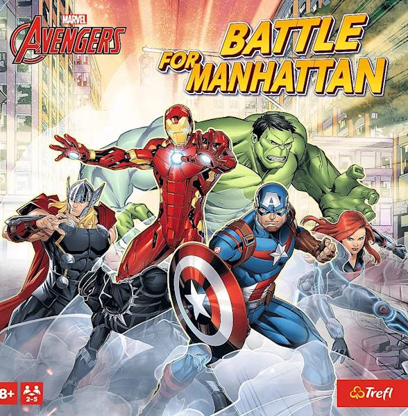 5125 RODZINNA GRA PLANSZOWA AVENGERS MANHATTAN