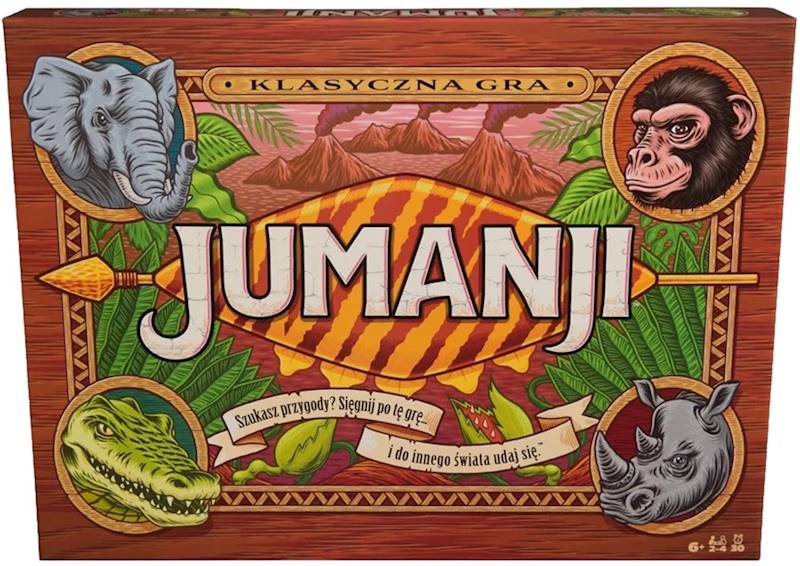 6464 Gra planszowa rodzinna Jumanji klasyczna gra