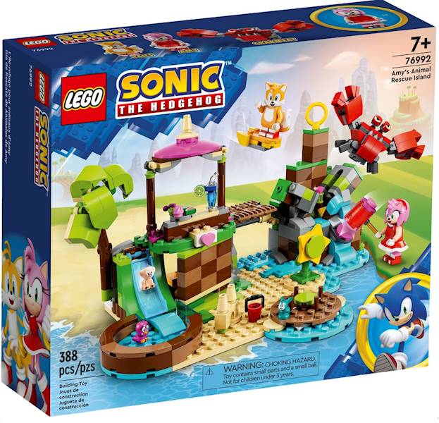 76992 LEGO SONIC HEDGEHOG WYSPA RATOWANIA ZWIERZĄT