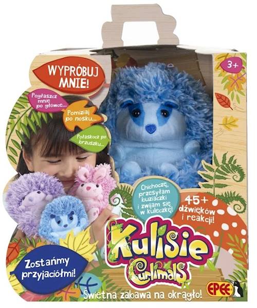 4275 Maskotka interaktywna Kulisie Niebieski Borsuk Epee