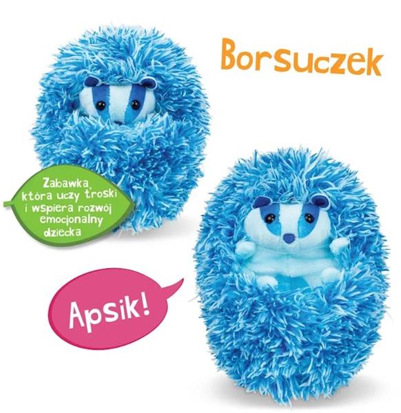 4275 Maskotka interaktywna Kulisie Niebieski Borsuk Epee