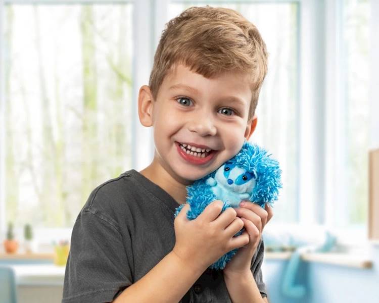 4275 Maskotka interaktywna Kulisie Niebieski Borsuk Epee