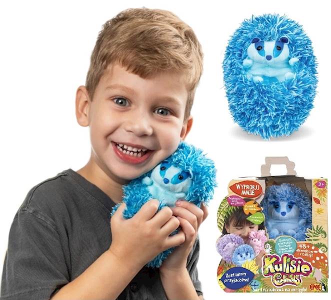 4275 Maskotka interaktywna Kulisie Niebieski Borsuk Epee