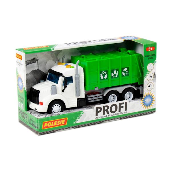 86495 ŚMIECIARKA PROFI AUTO ŚWIATŁO DŹWIĘK
