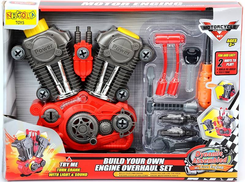 * 5472 SILNIK DO ROZKRĘCANIA WARSZTAT MAŁY MECHANIK 