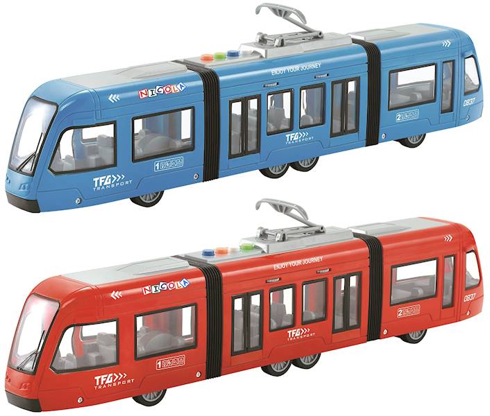 * 5397 INTERAKTYWNY DUŻY TRAMWAJ ŚWIATŁO DŹWIĘK