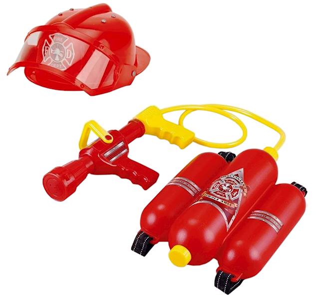 * 5403 PISTOLET NA WODE 2,5L + HEŁM STRAŻACKI STRAŻAK