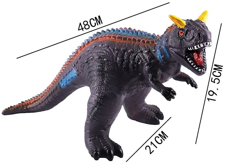 * 5557 GUMOWY DINOZAUR GODZILLA RYCZY JAK PRAWDZIWY