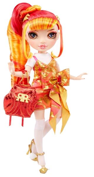0446 LALKA RAINBOW HIGH JUNIOR LAUREL DE'VIOUS + AKCESORIA 