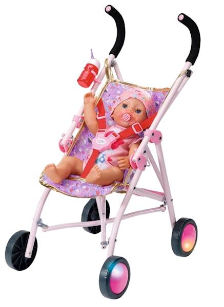 9950 DUŻY WÓZEK DLA LALEK BABY BORN HAPPY BIRTHDAY SPACERÓWKA