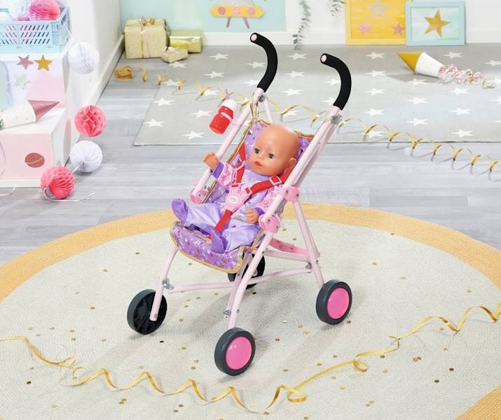 9950 DUŻY WÓZEK DLA LALEK BABY BORN HAPPY BIRTHDAY SPACERÓWKA