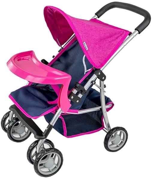 8154 DUŻY WÓZEK DLA LALEK MILLY MALLY SPACERÓWKA