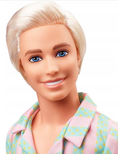 0747 LALKA BARBIE KEN Z DESKĄ THE MOVIE MATTEL