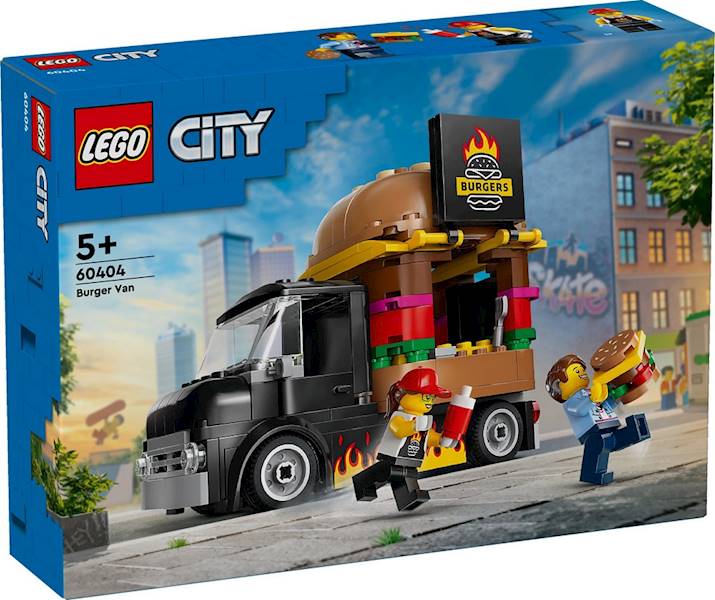 60404 KLOCKI LEGO CITY CIĘŻARÓWKA Z BURGERAMI