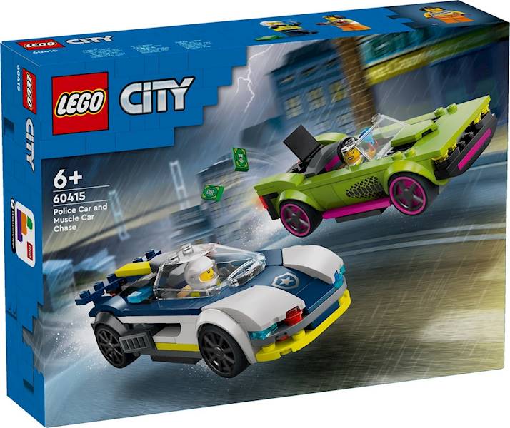 60415 LEGO CITY POŚCIG RADIOWOZU ZA MUSCLE CAREM