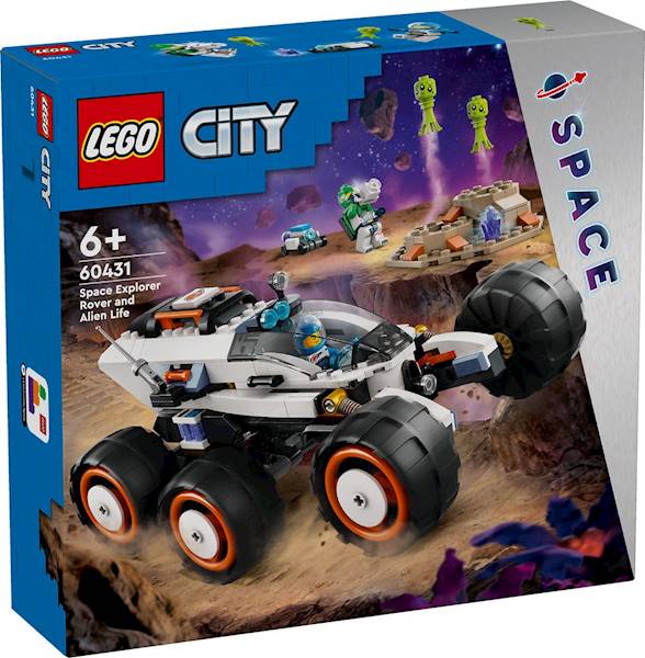 60431 KLOCKI LEGO CITY KOSMICZNY ŁAZIK I BADANIE ŻYCIA W KOSMOSIE
