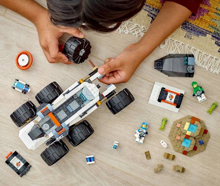 60431 KLOCKI LEGO CITY KOSMICZNY ŁAZIK I BADANIE ŻYCIA W KOSMOSIE