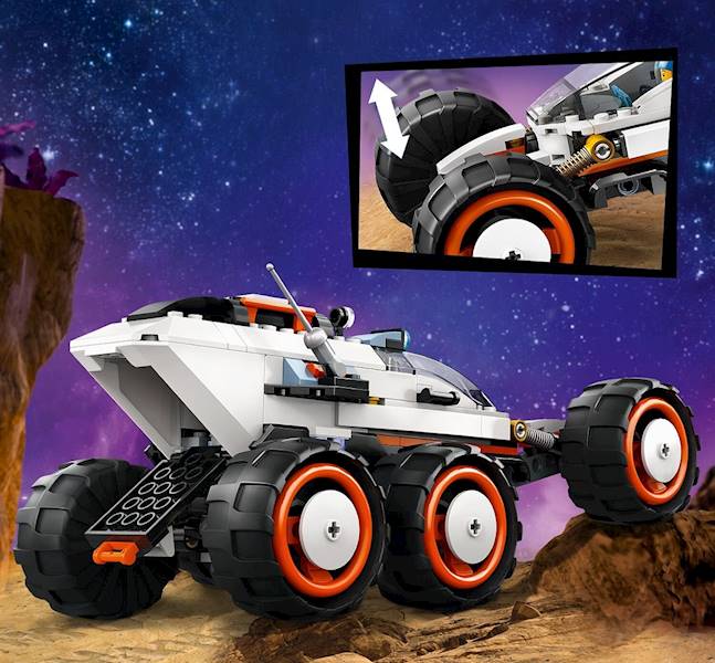 60431 KLOCKI LEGO CITY KOSMICZNY ŁAZIK I BADANIE ŻYCIA W KOSMOSIE