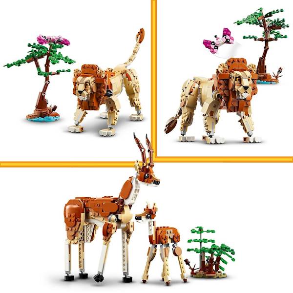 31150 KLOCKI LEGO CREATOR 3w1 DZIKIE ZWIERZĘTA SAFARI