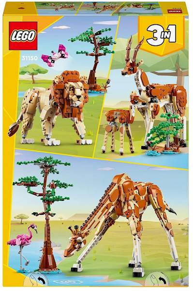 31150 KLOCKI LEGO CREATOR 3w1 DZIKIE ZWIERZĘTA SAFARI