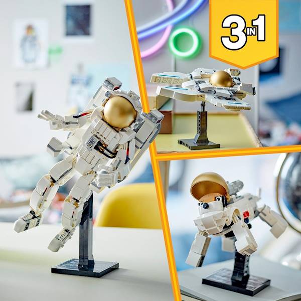 31152 KLOCKI LEGO CREATOR 3w1 ASTRONAUTA W KOSMOSIE 
