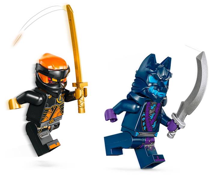 71806 Klocki Lego Ninjago Mech żywiołu ziemi Cole’a 235 elementów