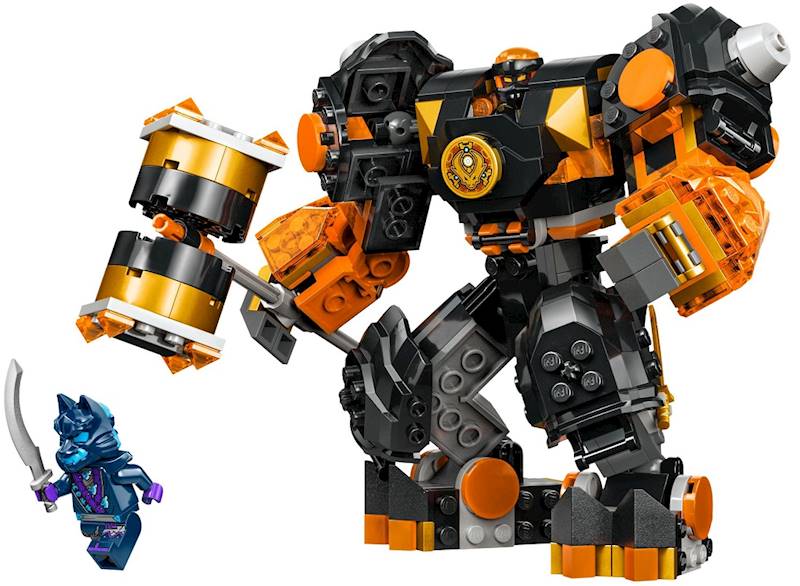 71806 Klocki Lego Ninjago Mech żywiołu ziemi Cole’a 235 elementów