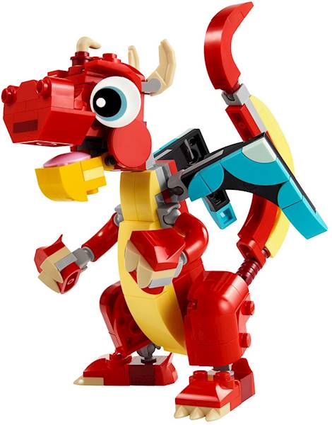 31145 KLOCKI LEGO CREATOR 3w1 CZERWONY SMOK