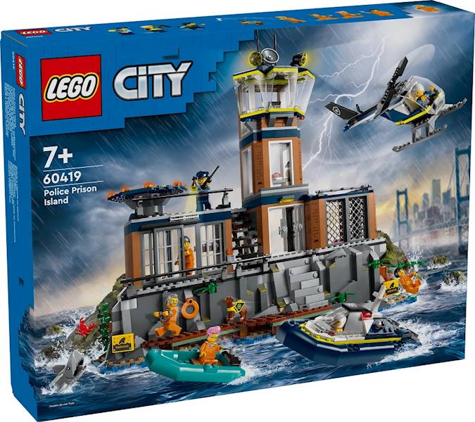 60419 KLOCKI LEGO CITY POLICJA Z WIĘZIENNEJ WYSPY