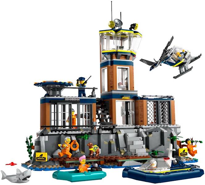 60419 KLOCKI LEGO CITY POLICJA Z WIĘZIENNEJ WYSPY