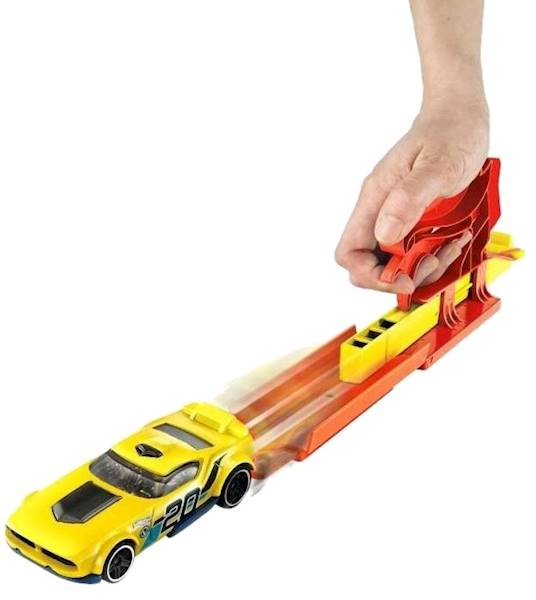 2368 HOT WHEELS KIESZONKOWA WYRZUTNIA POJAZDÓW + AUTKO