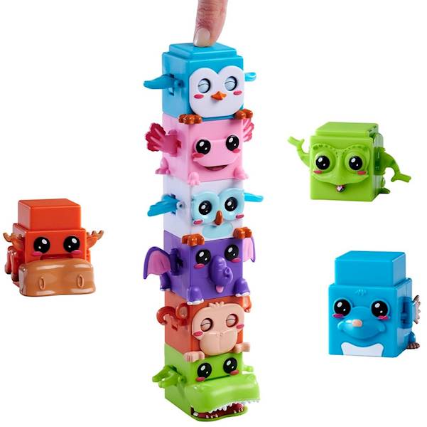 0098 2-PAK BLOXIES ZWIERZĄTKA FIGURKA Z RUCHOMYMI ELEMENTAMI