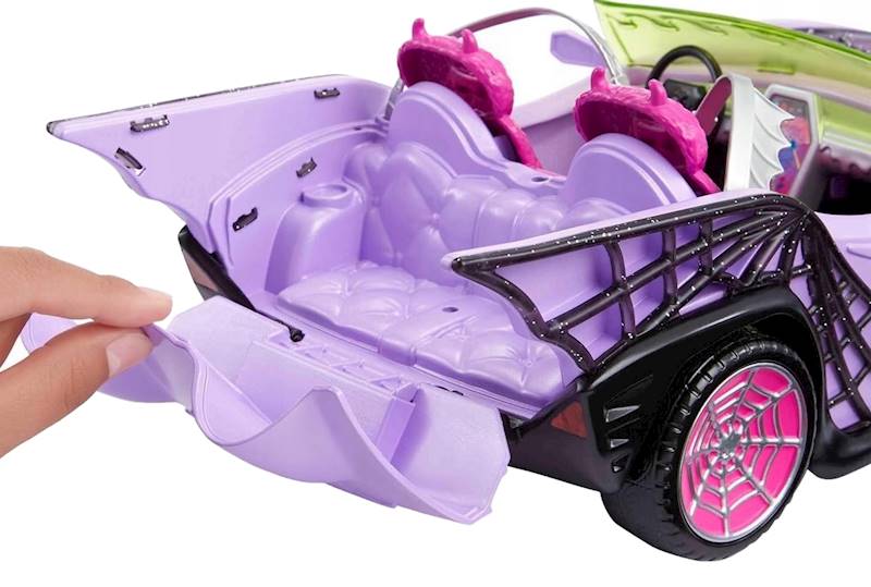 9828 MONSTER HIGH AUTO POJAZD DLA LALEK + AKCESORIA