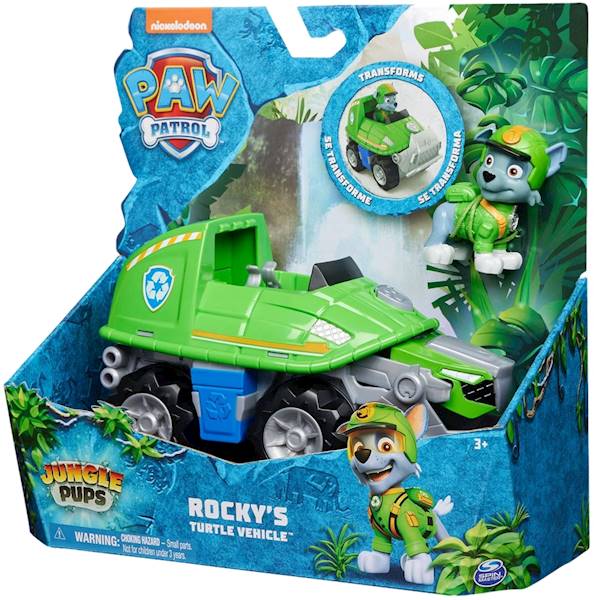 4844 POJAZD Z DŻUNGLI PSI PATROL + FIGURKA ROCKY