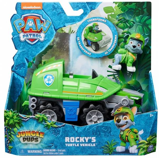 4844 POJAZD Z DŻUNGLI PSI PATROL + FIGURKA ROCKY