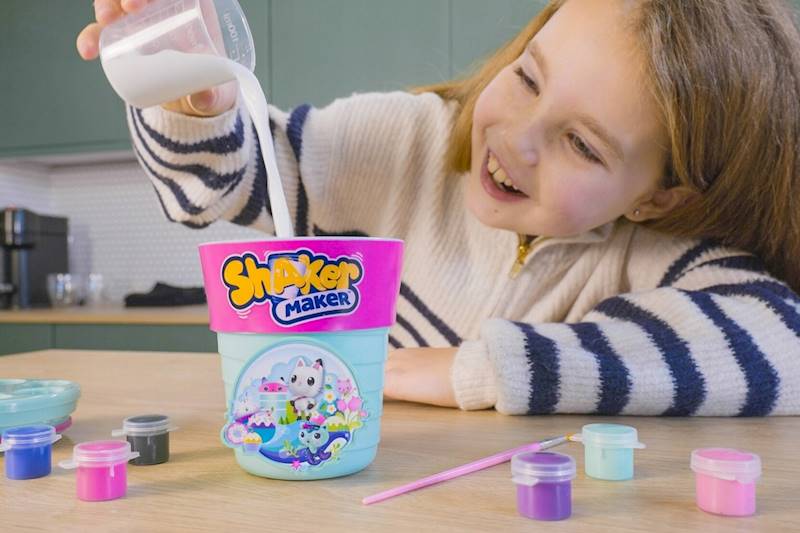0122 KOCI DOMEK GABI ZESTAW KREATYWNY SHAKER MAKER