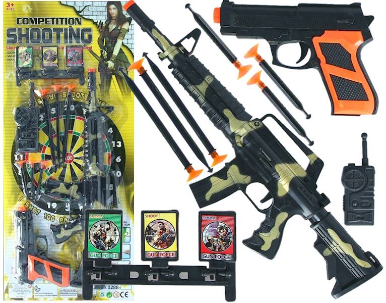6813 ZESTAW 10ele POLICYJNY MAŁY POLICJANT KARABIN I PISTOLET + AKCESORIA