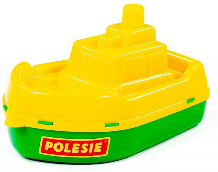 36537 KOLOROWY PŁYWAJĄCY STATEK HOLOWNIK ŁÓDKA