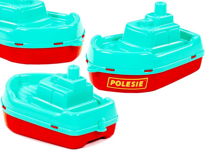 36537 KOLOROWY PŁYWAJĄCY STATEK HOLOWNIK ŁÓDKA