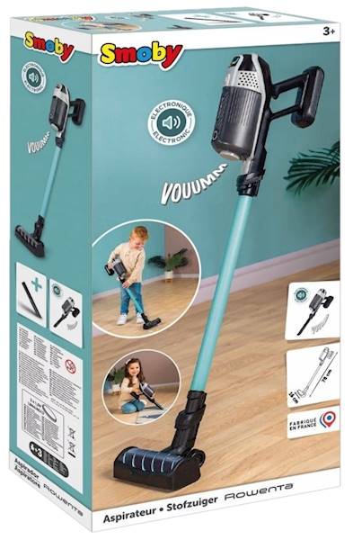 2209 SMOBY DUŻY ODKURZACZ PIONOWY ROWENTA RĘCZNY