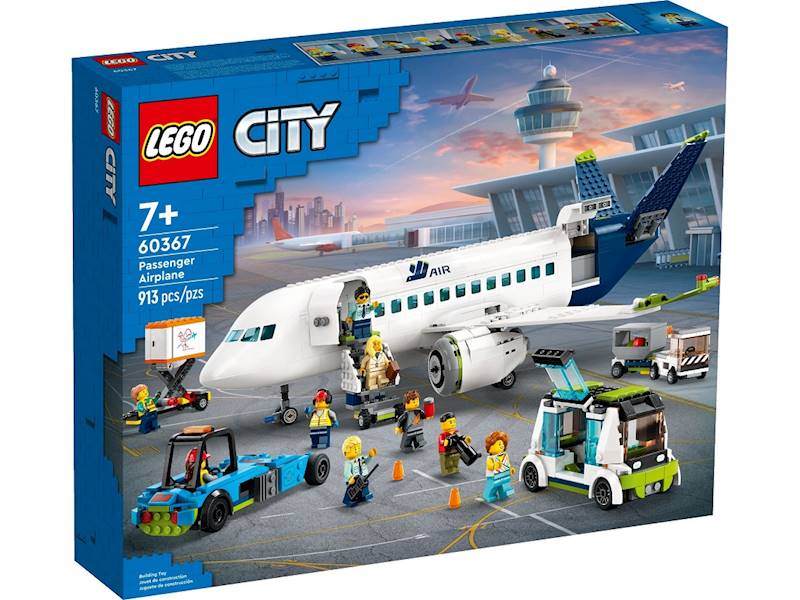 60367 KLOCKI LEGO CITY WIELKI SAMOLOT PASAŻERSKI