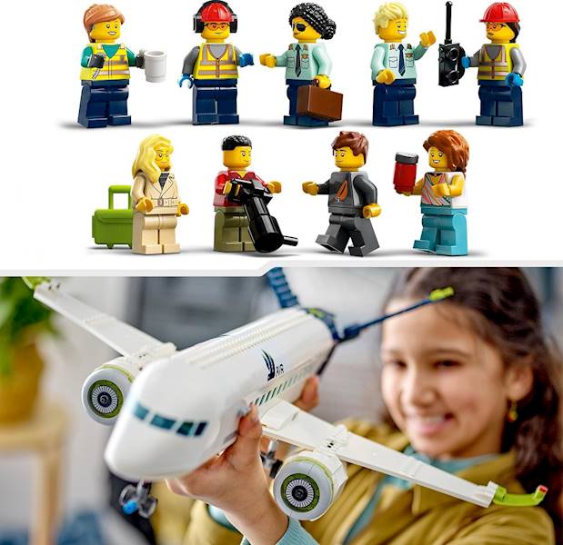 60367 KLOCKI LEGO CITY WIELKI SAMOLOT PASAŻERSKI
