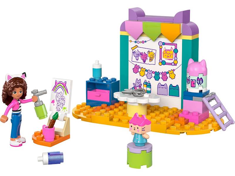 10795 KLOCKI LEGO KOCI DOMEK GABI PRACE RĘCZNE Z TEKTURZĄTKIEM