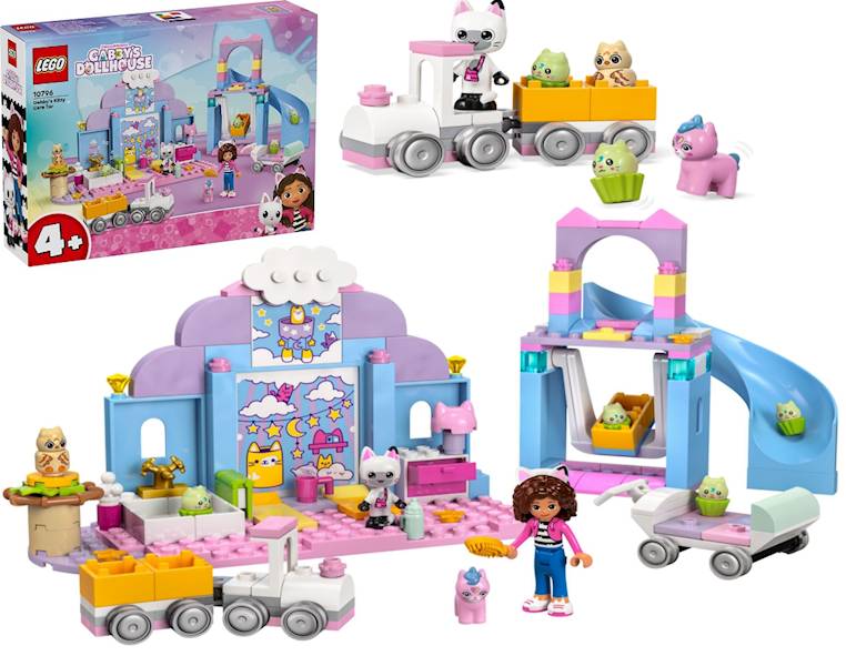 10796 KLOCKI LEGO KOCI DOMEK GABI KICIKLUBIK USZKO GABI 