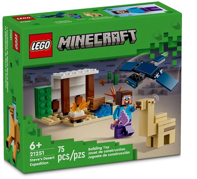 21251 KLOCKI LEGO MINECRAFT PUSTYNNA WYPRAWA STEVE'A