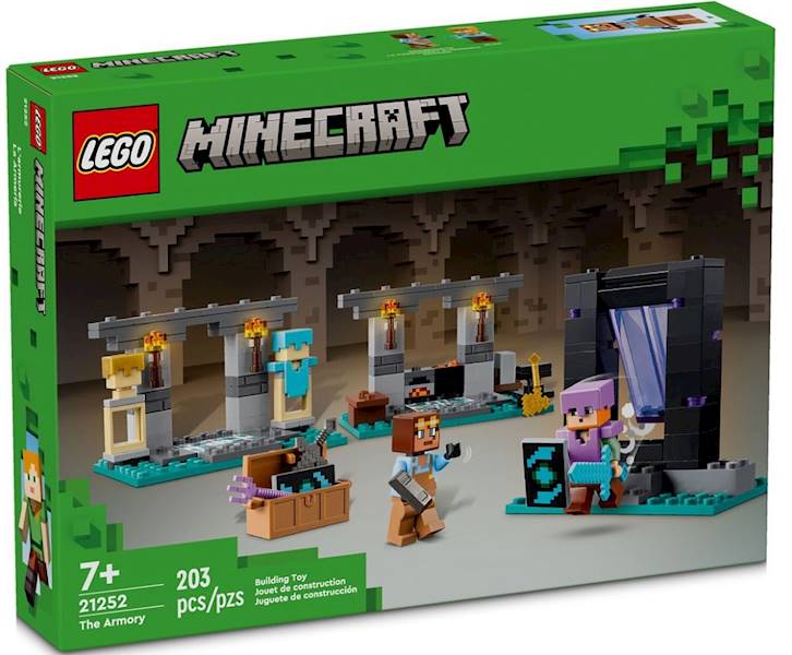 21252 KLOCKI LEGO MINECRAFT ZBROJOWNIA