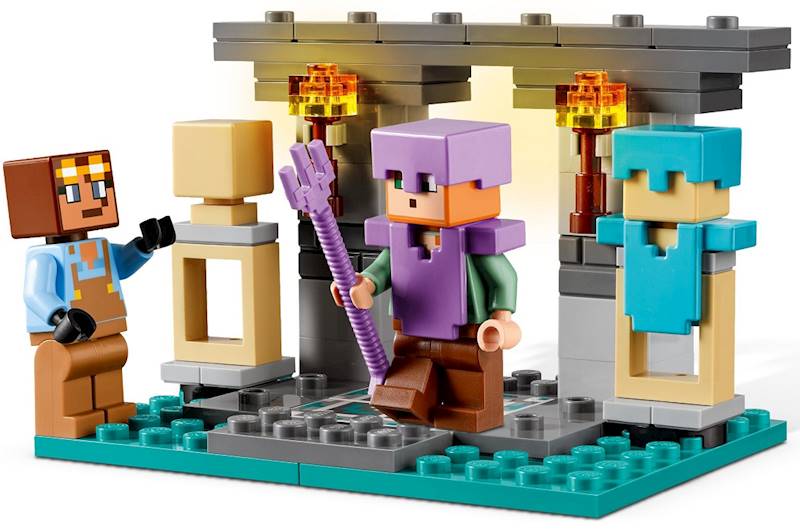 21252 KLOCKI LEGO MINECRAFT ZBROJOWNIA
