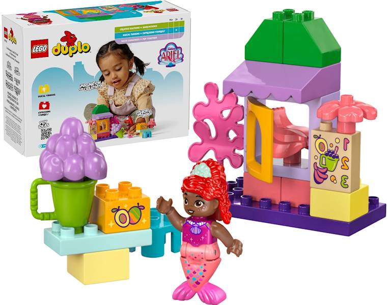 10420 KLOCKI LEGO DUPLO STOISKO KAWOWE ARIELKI I FLORKA